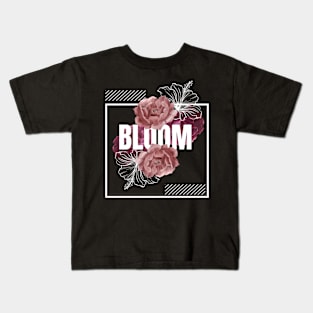 Bloom Graphic flower design Kids T-Shirt